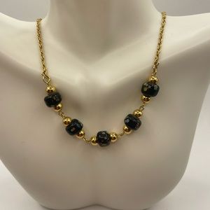 Vintage CROWN TRIFARI Millefiori Neclace